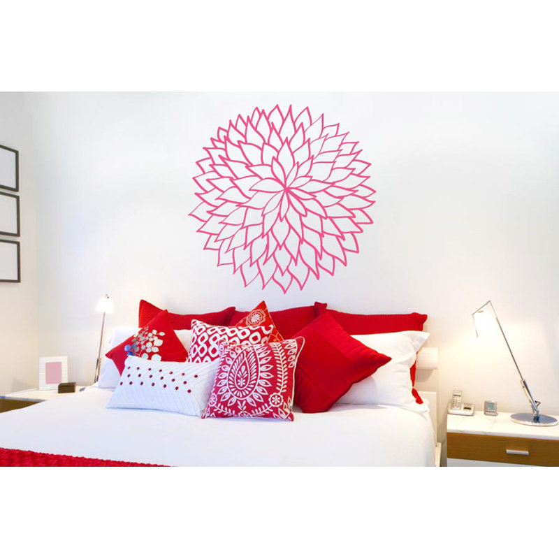 Plants & Flowers Wall Decal, Pink