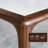 Walnut solid wood dining table-105170967