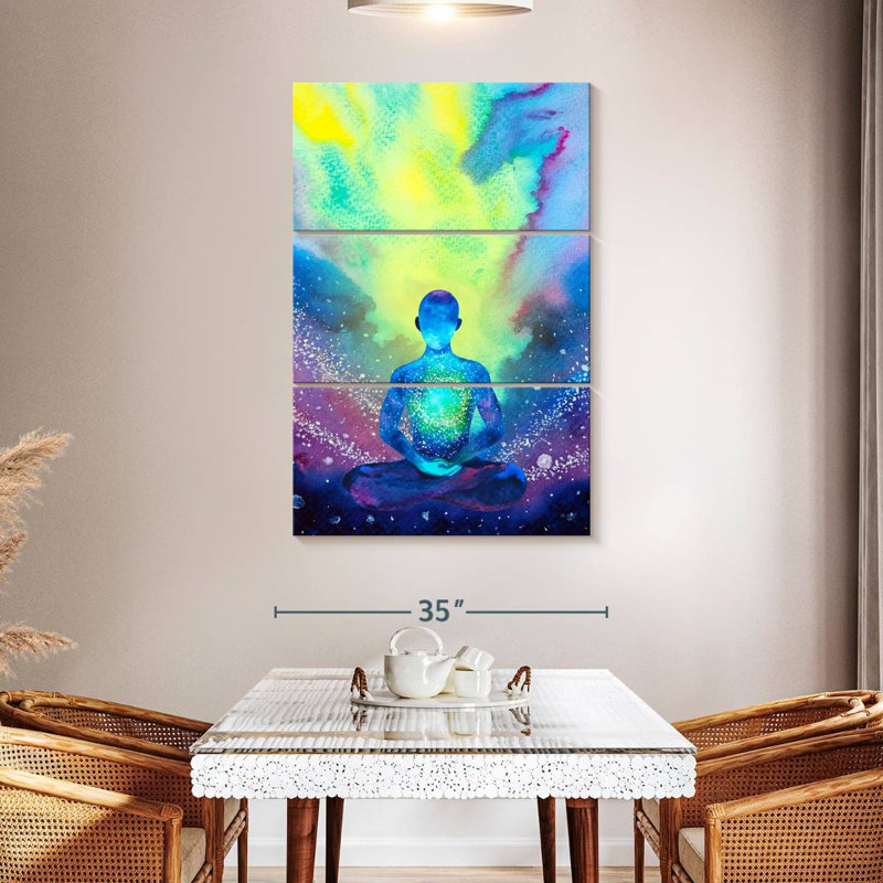 Kerrick One With The Universe, 50'' H x 32'' W