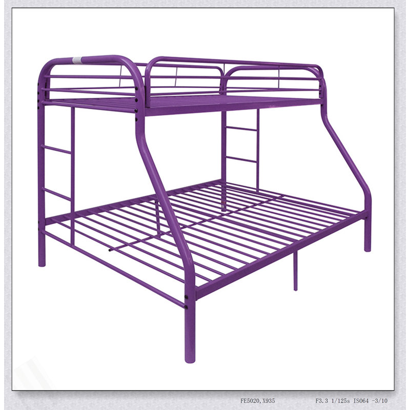 Lit superposé simple / double Tritan Rainbow Finish, Mauve