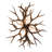 10 - Light Antler Dimmable Empire Chandelier
