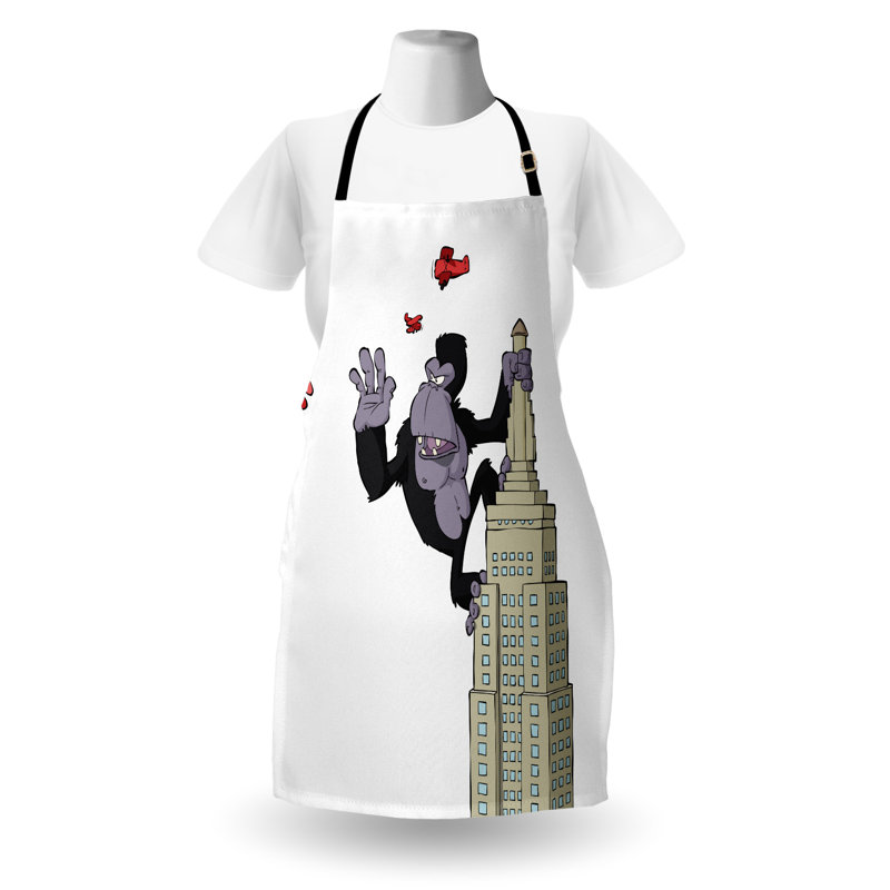 No Pattern Bib Apron