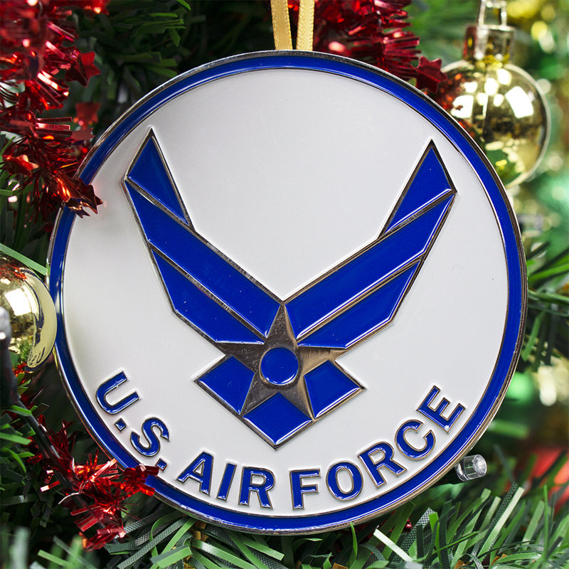 Figurine suspendue décoration de noël air force ailes series