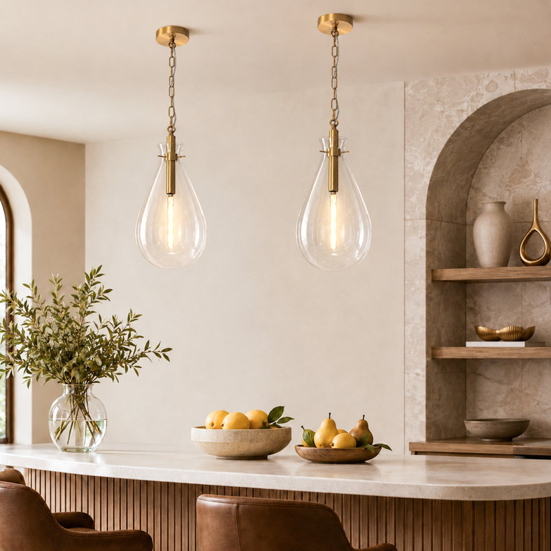 Brass Pendant Light