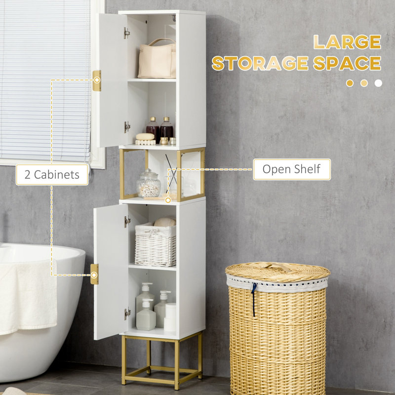 Freestanding Linen Cabinet