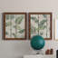 Modern Fronds I - Ensemble de 2 peintures sur toile encadrées-1907817766-1907817761