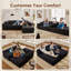 Canapé modulaire rembourré 2 pièces Viola-1964053626-1964251685