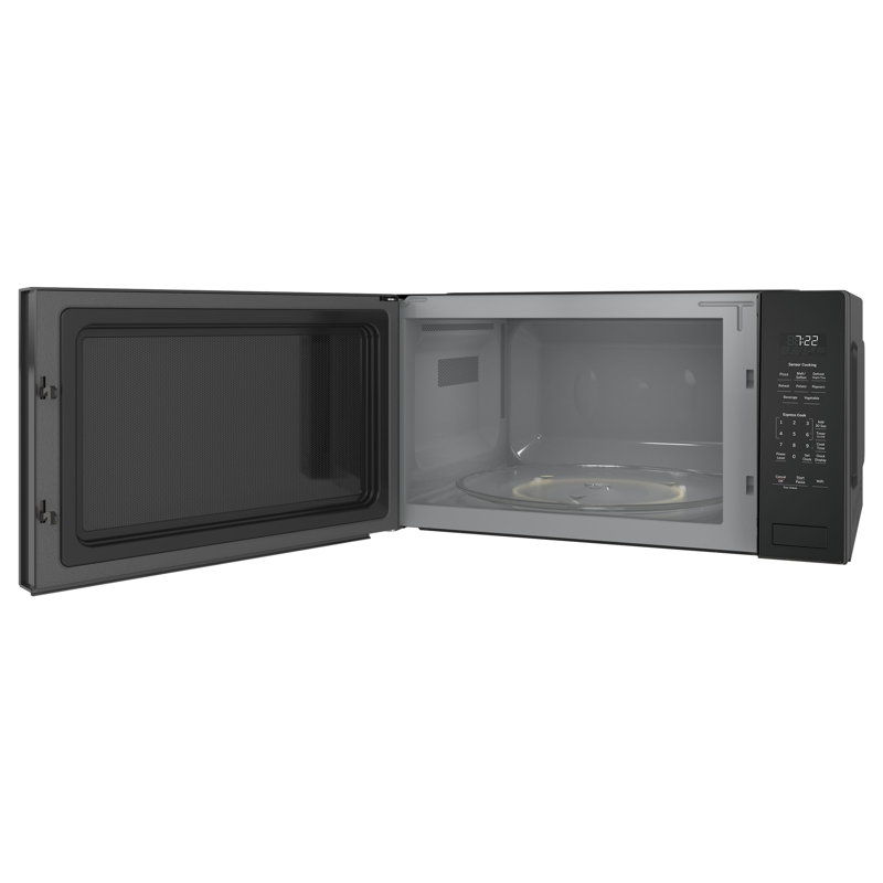 GE Profile 2.2 Cu. Ft. Built-In Sensor Microwave Oven, Gray