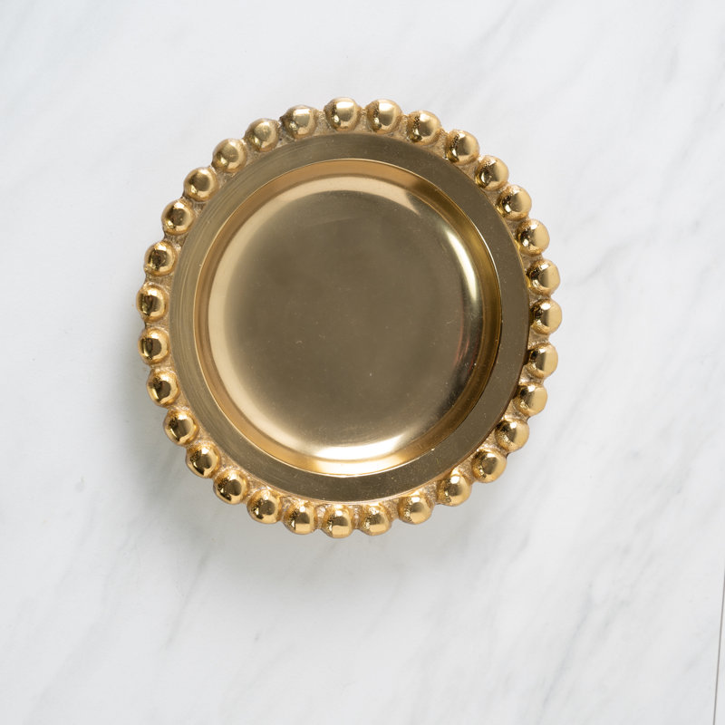 1'' H Aluminum Tabletop Dish