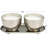 Metal Rose in Paradise Scented Grid Patterned 10 oz 1 Wick Decorative Candle with White Wax-91735978