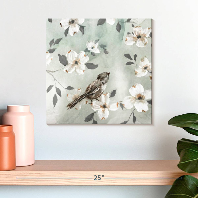 Spring Solo Serenade, 16" H x 16" W
