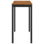 Acacia Metal Base Dining Table-899623380-899623377-899623379