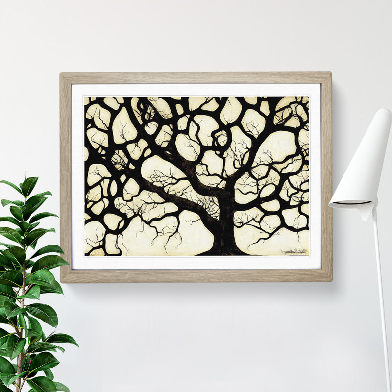 A Towering Tree - Framed Print, Oak, 46cm H x 64cm W x 2cm D
