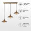Gans 3 - Light Yellow Brass Kitchen Island Pendant-400886415
