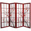 48" Low Cherry Blossom Shoji Room Divider-229223069-229223062