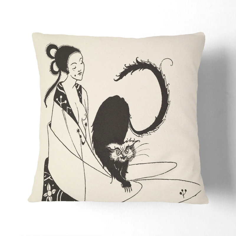 Square Cushion, 40cm H x 40cm W x 15cm D, Stone