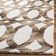 Amekia Hand Tufted Wool/Cotton Geometric Rug in Chocolate/Ivory