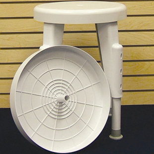 Chaise de douche non rotative