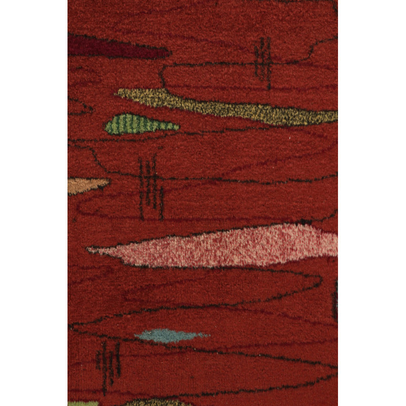 One-of-a-Kind 3'2" X 6'10" Hand Knotted Area Rug
