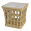 Table d'appoint en marbre Seagate