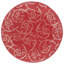 Tapis intérieur / extérieur rouge / naturel Arneshia-631817125