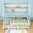 Full Wood Bed With Guardrails-2038903791