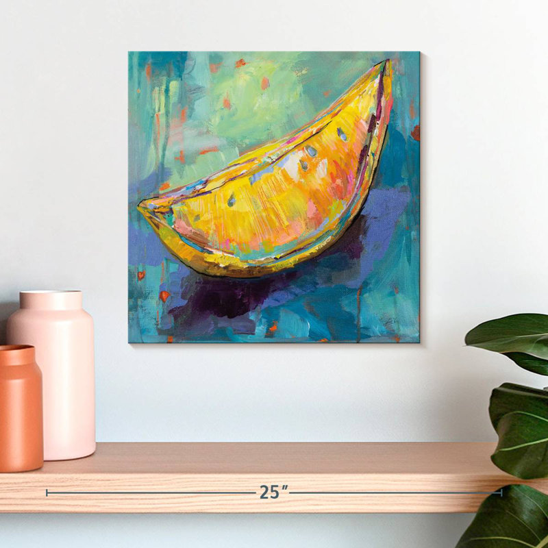 Yarlin Lemon Wedge, 16" H x 16" W