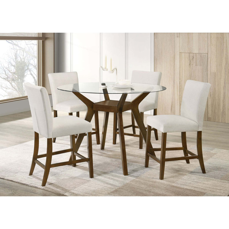 Ensemble repas Mid-Century, Beige