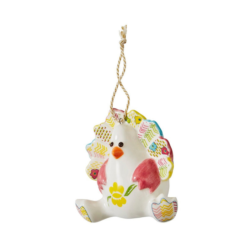 Timothy Turkey Patchwork Ornament