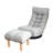 Single Sofa Reclining Chair Japanese Chair Lazy Sofa Tatami Balcony Reclining Chair Leisure Sofa Adjustable Chair