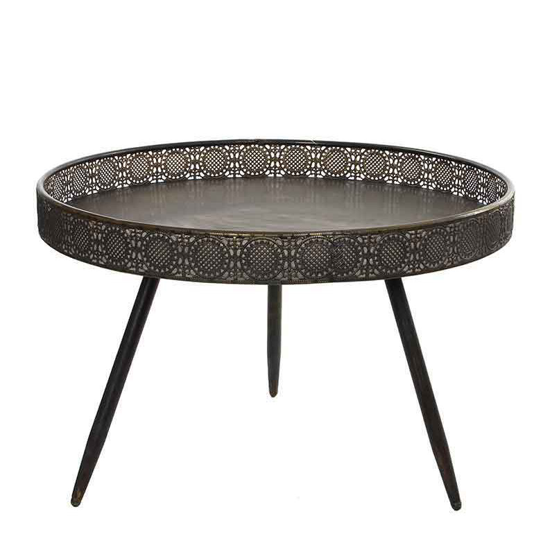 Palmetto Coffee Table, Bronze