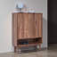 Armoire à chaussures en bois massif