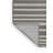Washable Dove Gray White Striped Area Rug-1039453745