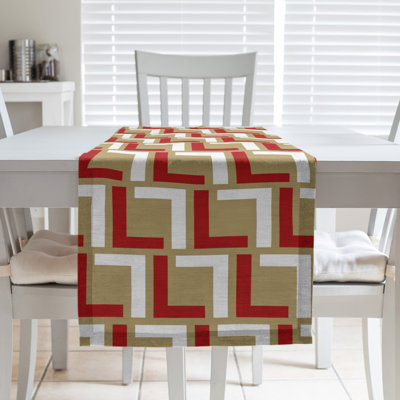 Geometric Table Runner