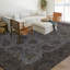 Tapis beige et brun noué à la main de haute qualité