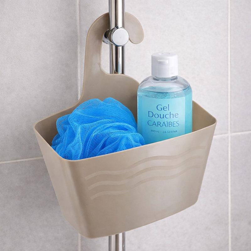 Shower Caddy Portable Shower Caddy, Taupe