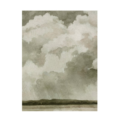 Big Dark Sky I by Emma Caroline - Unframed Print on Canvas