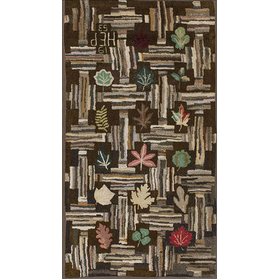 Tapis crocheté Bold Brown