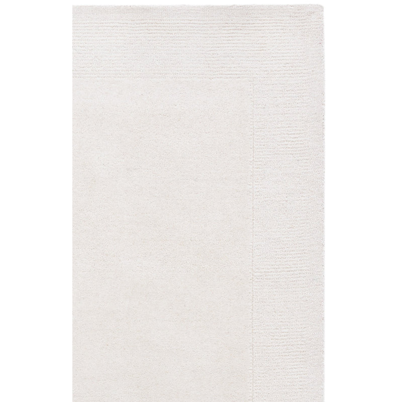 Harvest 404 - 80% laine touffetée à la main; Tapis géométrique 20% coton, Rectangle 8 pi 0 po x 10 pi 0 po