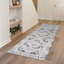 Tapis d'intérieur abstrait noir Mair Aisha-106646067