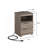 Nightstand With Charging Station, End Table With 2 Drawers-1934414824