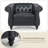 Fairport Faux Leather Chesterfield Chair-1690587208