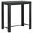 Vidaxl Garden Bar Set Black