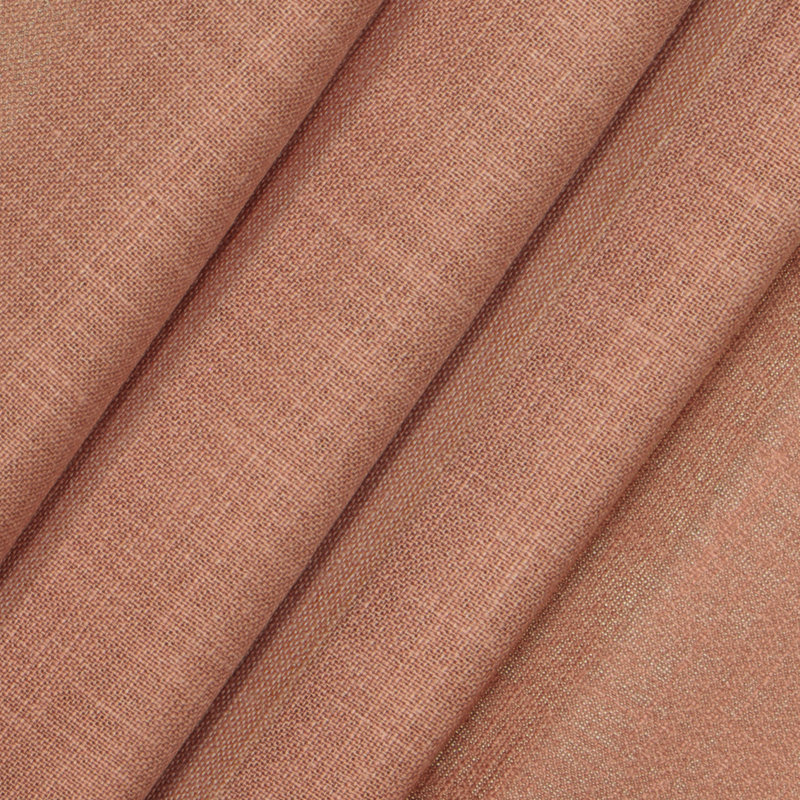 Signature Arashi Fashion Ombre Window  Curtain, 52 Inches Wide x 84 Inches Long, Single Window Curtain Panel, Melon, Melon
