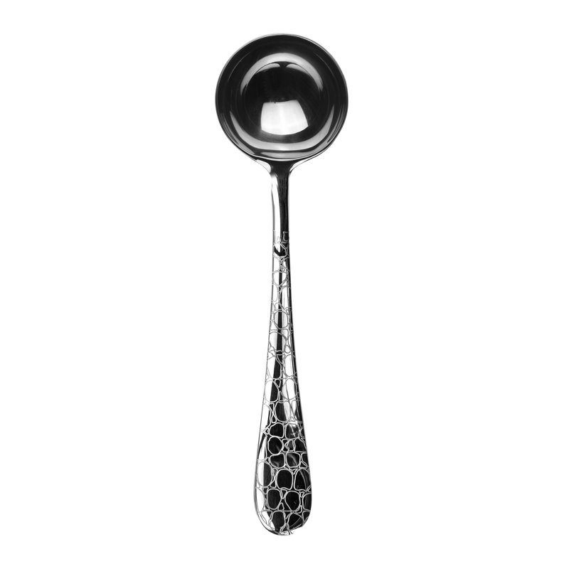 Coccodrillo Stainless Steel Ladle, Silver