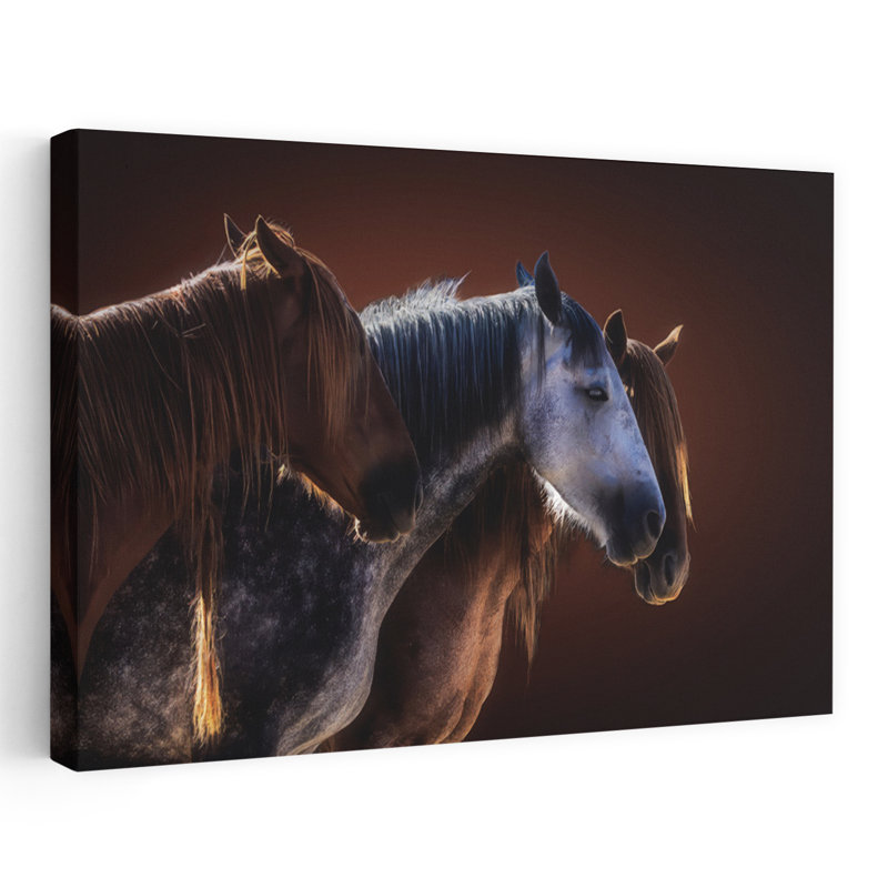 Art mural contemporain majestueux, 40" H x 60" W