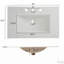 Meuble-lavabo 30 po avec lavabo en céramique et 2 tiroirs pleine extension, conception à poignée libre à 45 °-1404688351