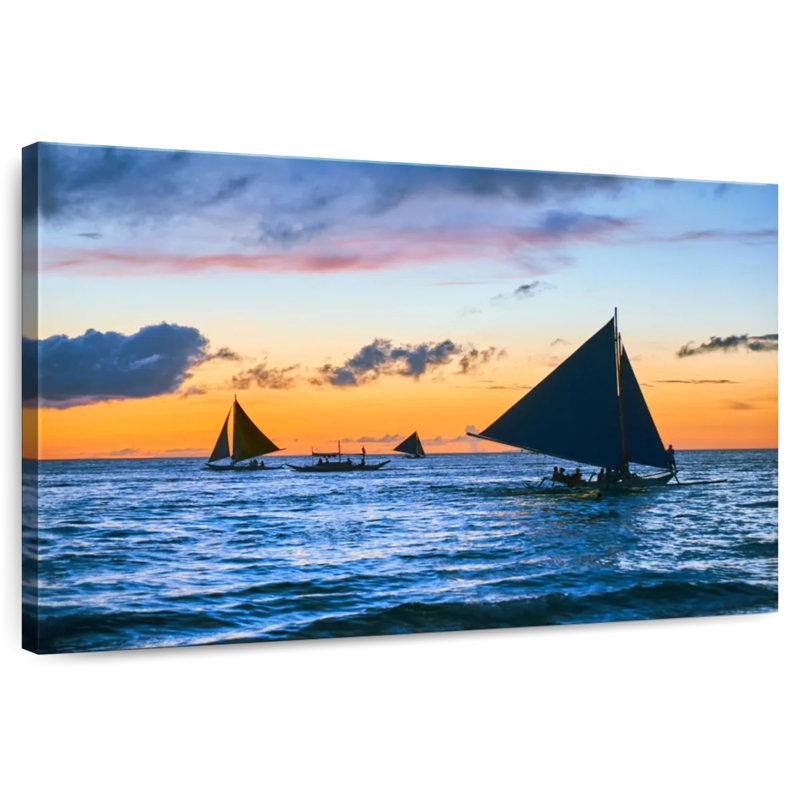 Mehar Boracay Island Boats, 24" H x 36" W