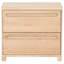 Tobiette 2 Drawer Wood Nightstand-2098273599