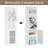 Aeris Freestanding Linen Cabinet